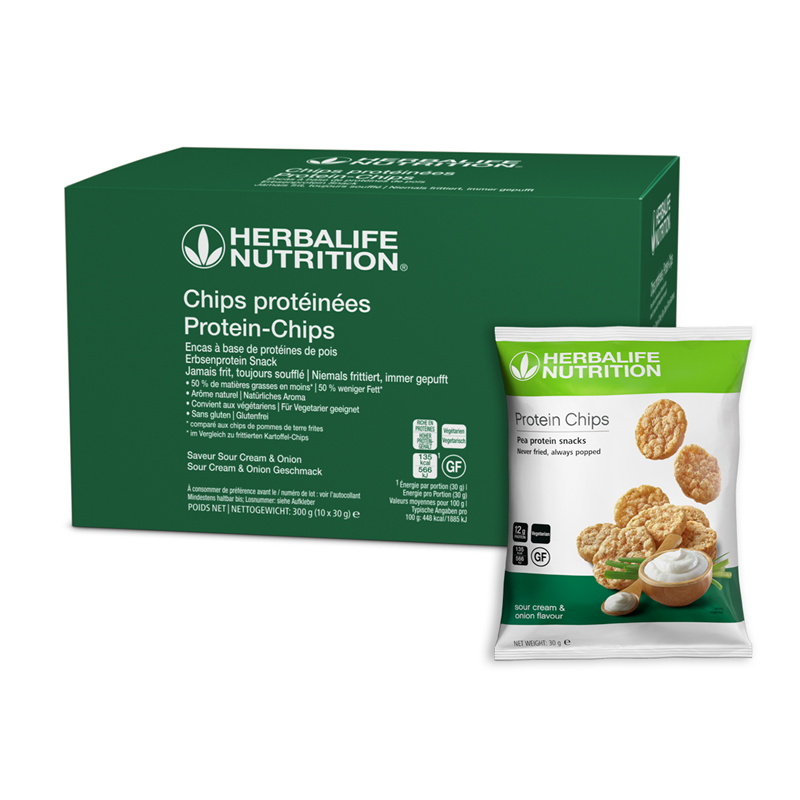 Protein-Chips Barbecue/Sour Cream&Onion 10x30g