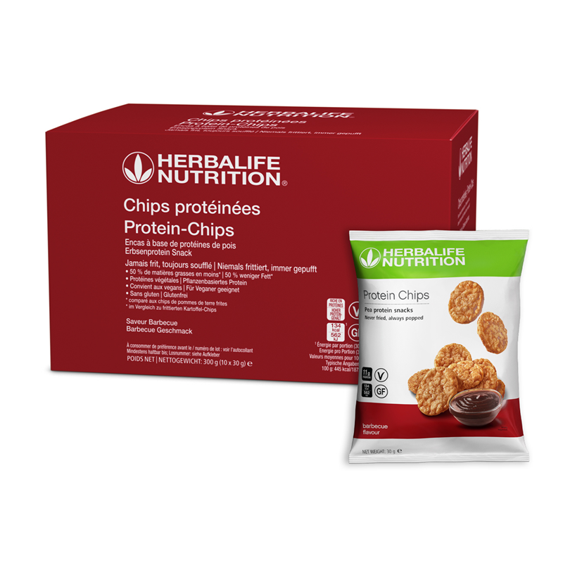 Protein-Chips Barbecue/Sour Cream&Onion 10x30g